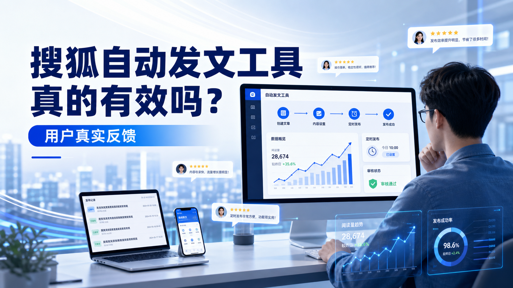 搜狐自动发文工具真的有效吗?临高用户的真实反馈