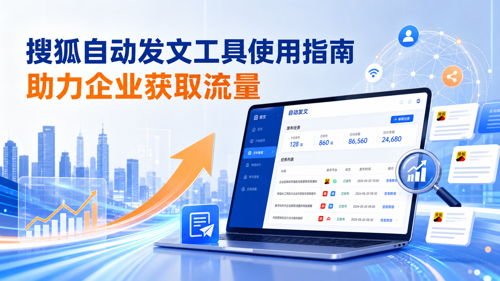 搜狐自动发文工具的使用指南:助力临高企业获取流量