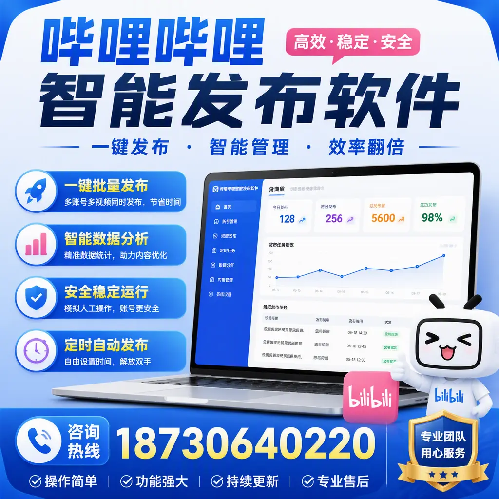 为什么选择哔哩哔哩智能发布软件？临高 的用户分享