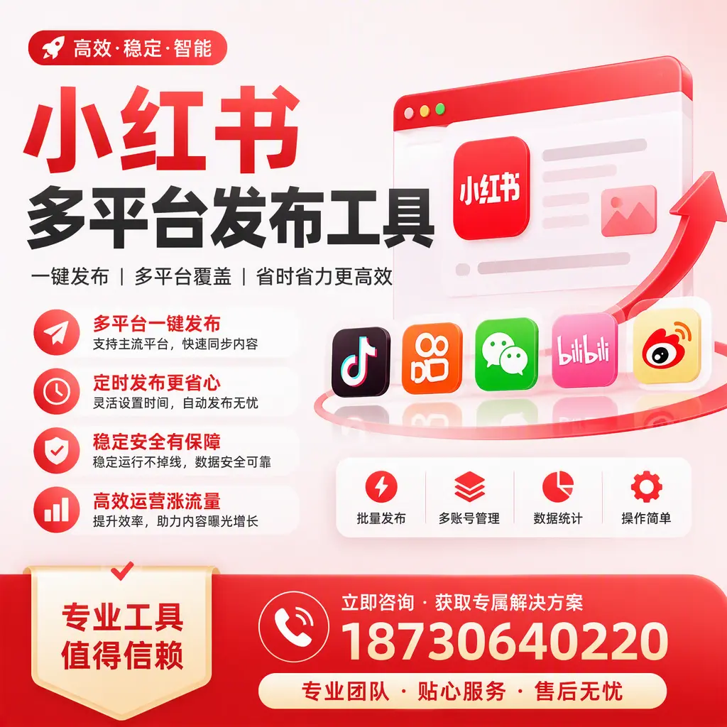 在 临高 小红书多平台发布工具的市场前景分析